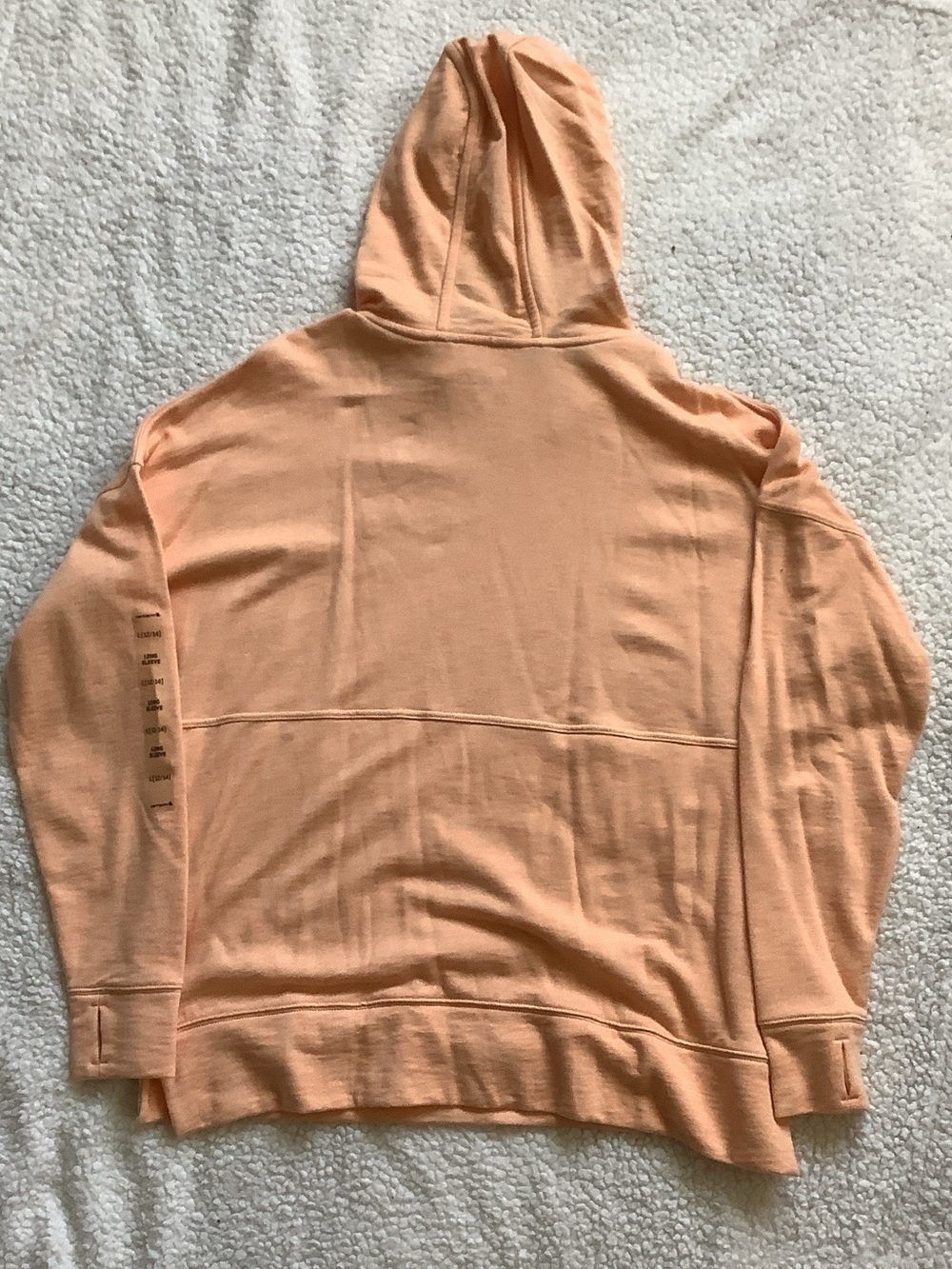Carhartt Peach Pullover Hoodie with Kangaroo Pocket - Picture 3 of 3